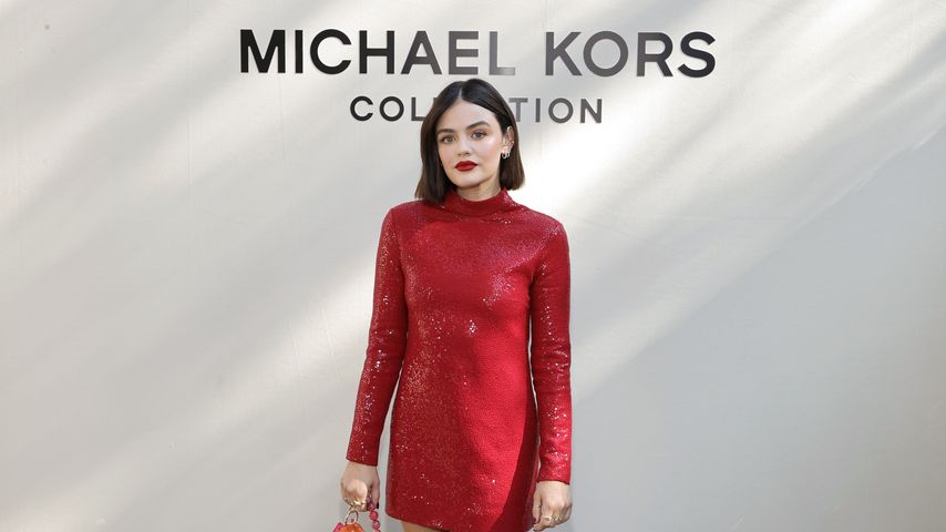 Lucy Hale bei einer Fashionshow