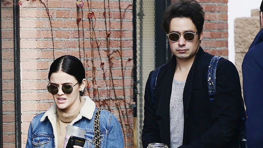Lucy Hale und ein Unbekannter in L.A. im Januar 2020