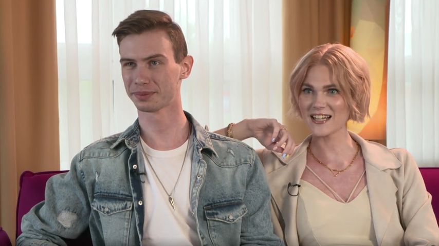 Lucy Hellenbrecht mit ihrem Freund Nikita Vdovicenko