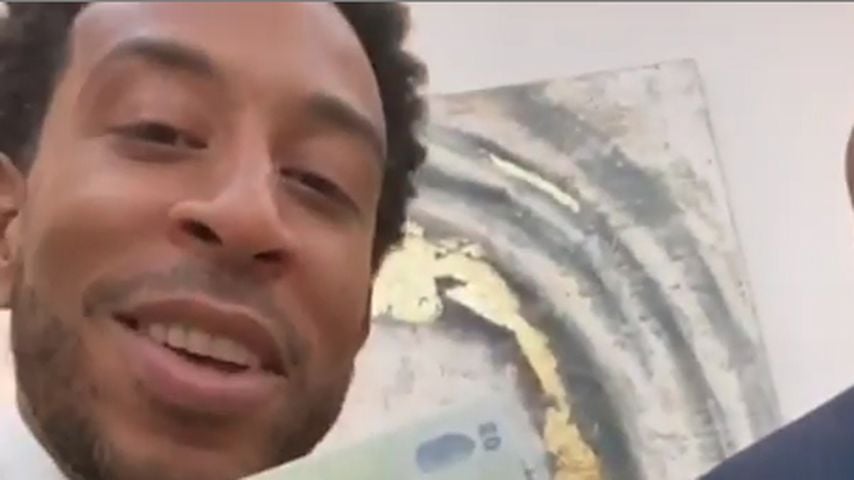 Ludacris mit seinem neuen Pass, Januar 2020
