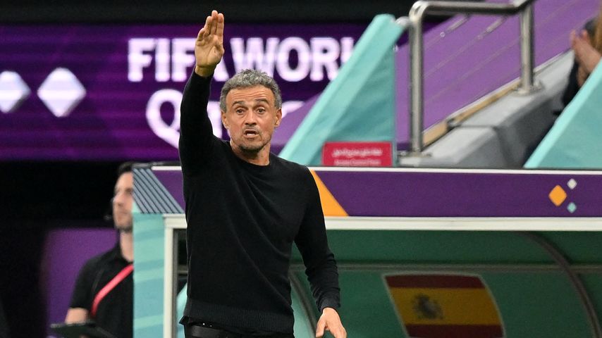 Luis Enrique bei WM in Katar 2022