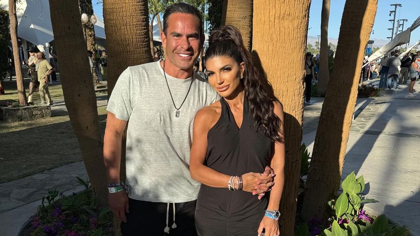 Luis Ruelas mit seiner Ehefrau Teresa Giudice, im April 2024