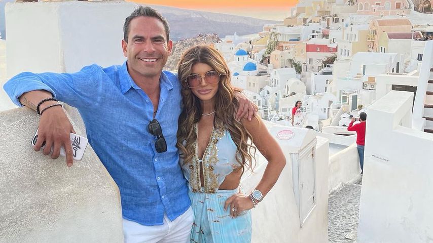 Luis Ruelas und Teresa Giudice im Oktober 2021 in Santorini