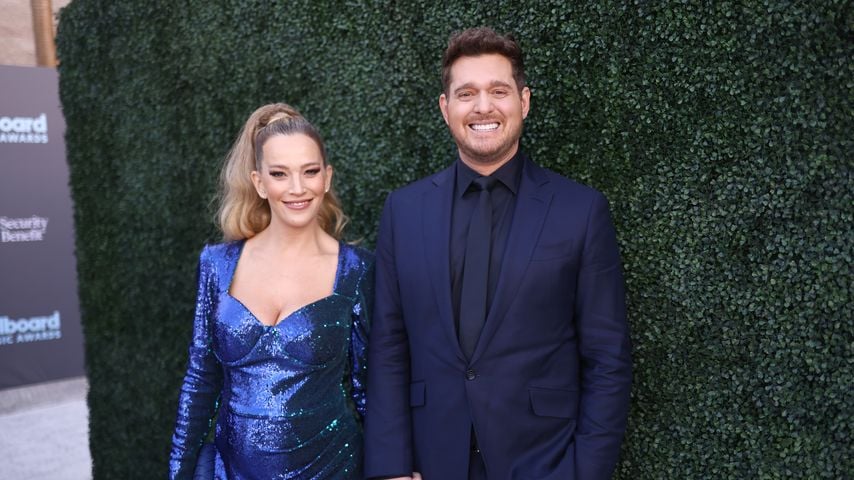 Luisana Lopilato mit ihrem Mann Michael Bublé im Mai 2022 in Las Vegas