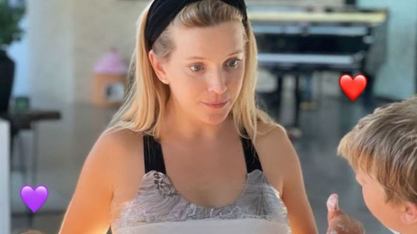 Luisana Lopilato und ihre Kinder im August 2022