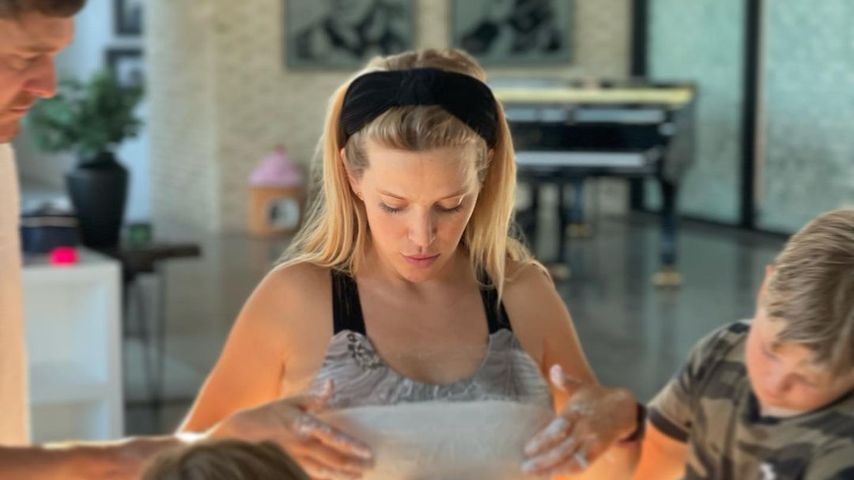 Michael Bublé, Luisana Lopilato und ihre Kinder im August 2022