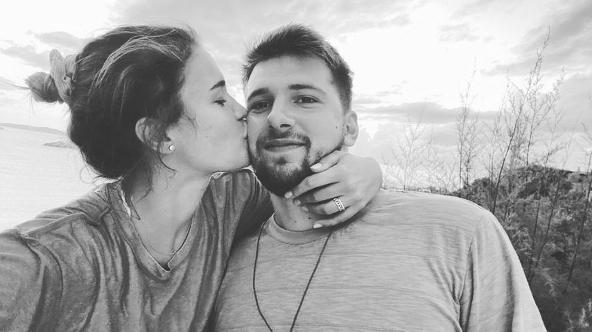 Luka Dončić und seine Partnerin Anamaria