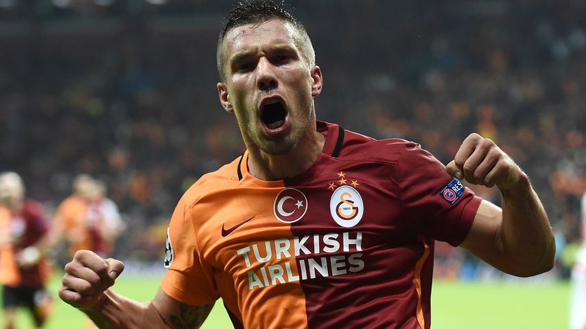 Lukas Podolski 2015 in Istanbul