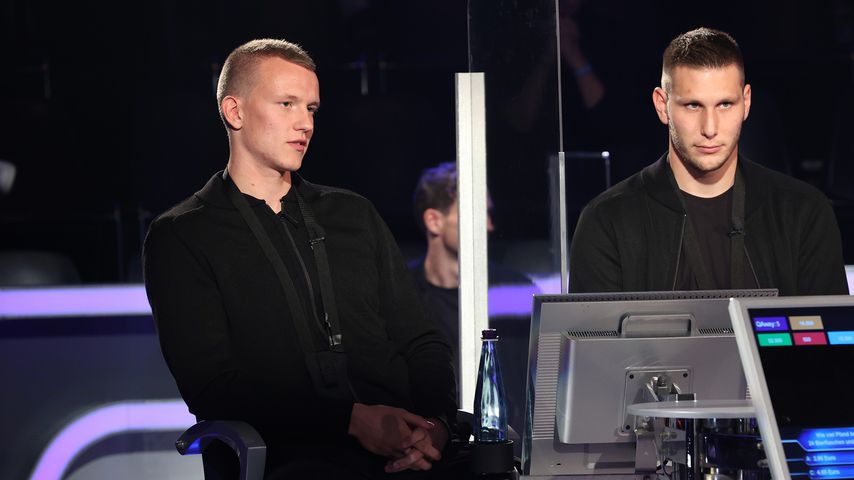 Lukas Klostermann und Niklas Süle bei "Wer wird Millionär?"