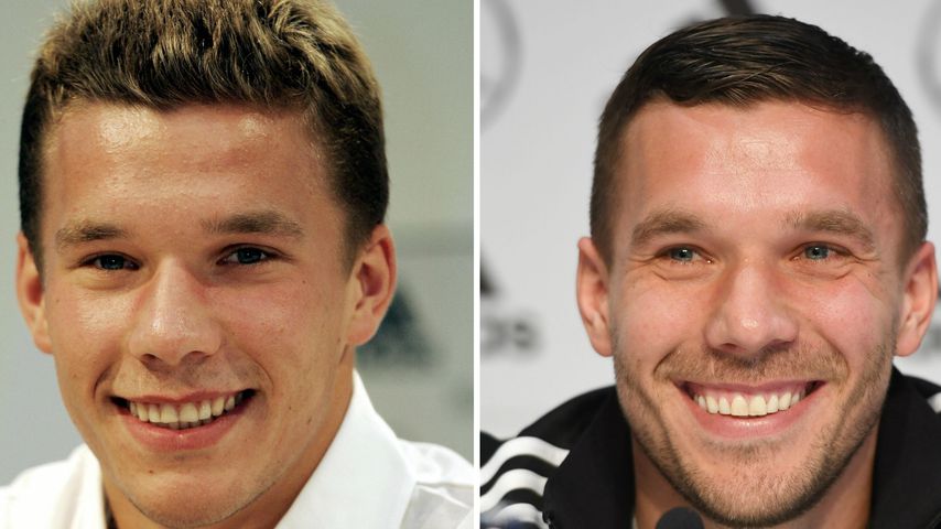 Poldi wird 35! So hat sich der legendäre Kicker verändert