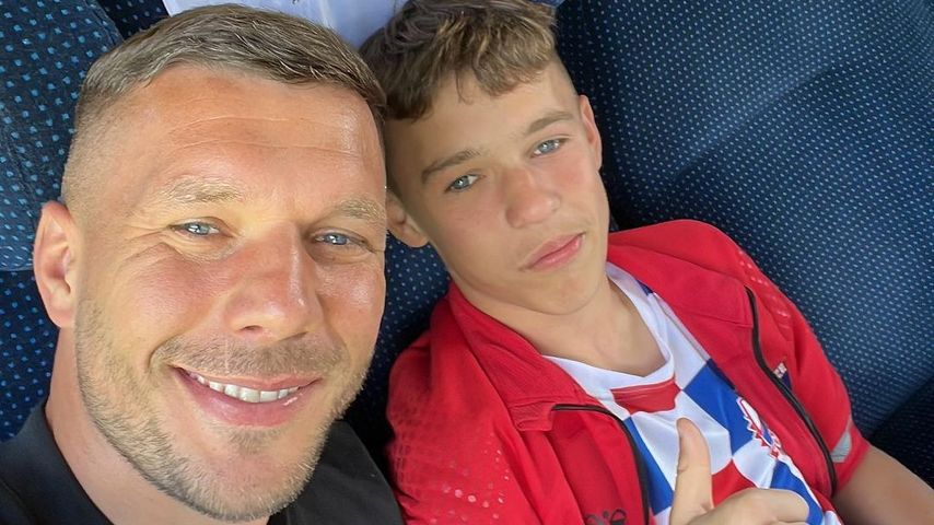 Lukas Podolski widmet seinem Sohn süßes Geburtstagsposting!