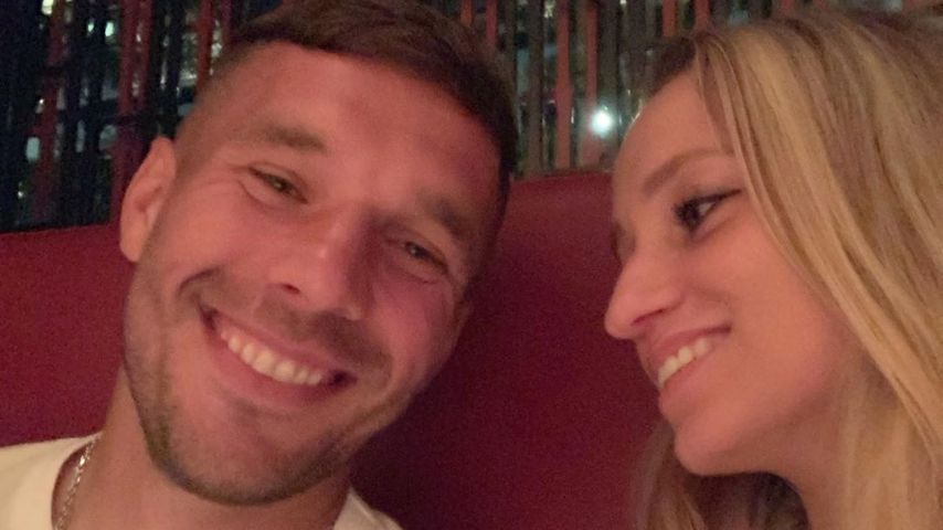 Lukas Podolski teilt seltenes Pärchen-Foto mit seiner Monika