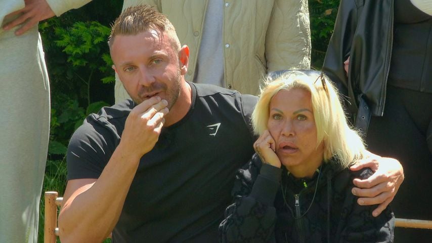 Lukas Reiter und Ginger Costello im "Sommerhaus der Stars"