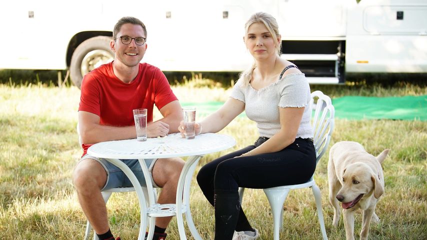 Lukas und Carolin bei "Bauer sucht Frau"