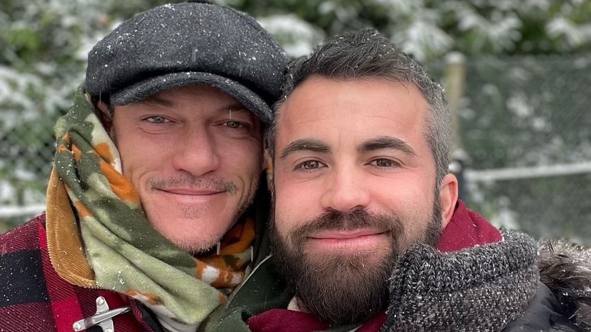 Luke Evans mit seinem Freund Fran