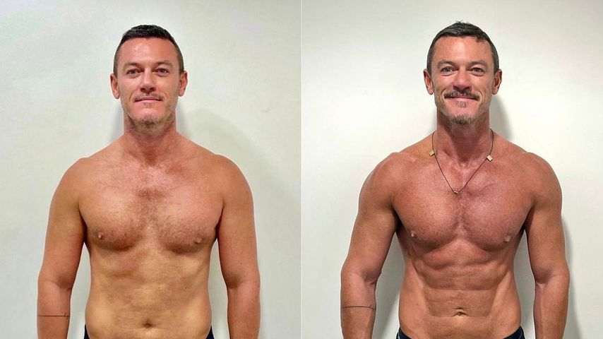 Vorher-Nachher-Pic: Luke Evans zeigt krassen Trainingserfolg