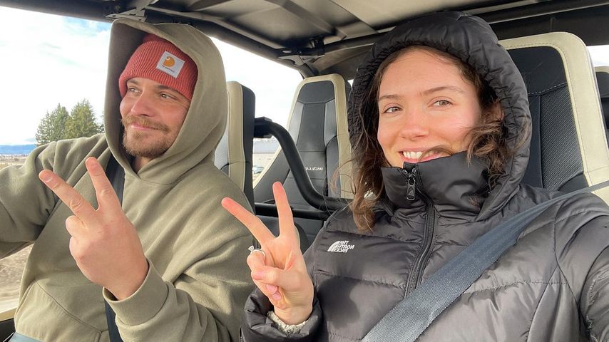Luke Grimes und Bianca Rodrigues im März 2024