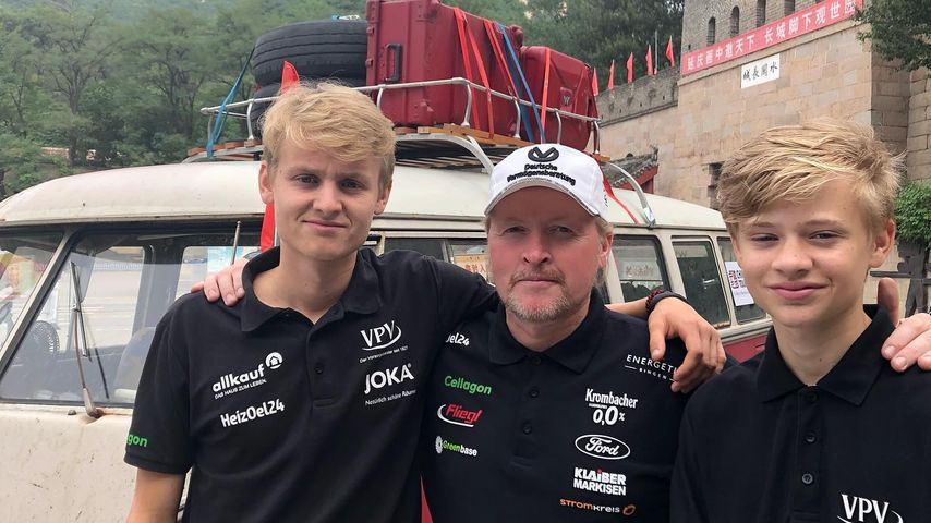 Luke, Joey und Leon Kelly 2019