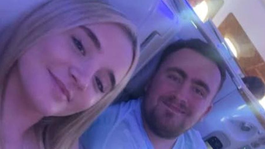 Darts-Star Luke Littler und seine Freundin Faith Miller
