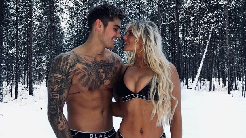 Luke Mabbott und Lucie Donlan
