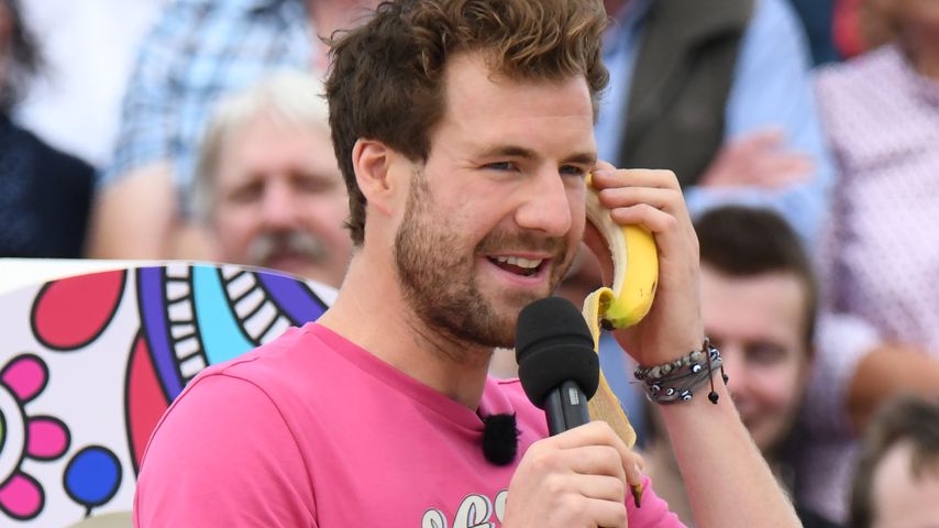 Luke Mockridge bei seinem Auftritt im "ZDF-Fernsehgarten"