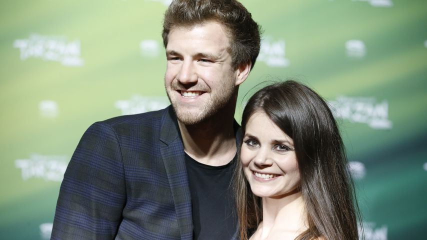Luke Mockridge und Joyce Ilg bei der "Tarzan"-Premiere 2016