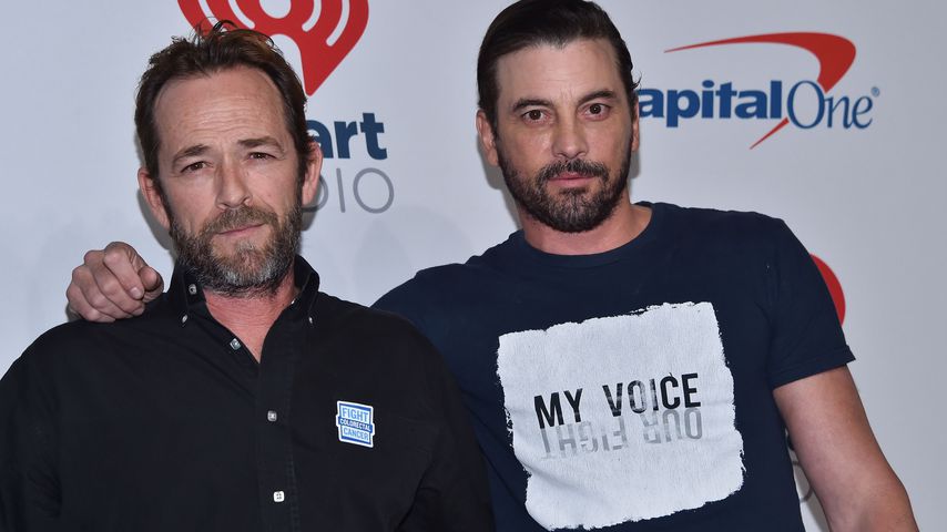 Luke Perry und Skeet Ulrich beim iHeartRadio Music Festival in Las Vegas