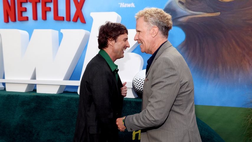 Luke Wilson und Will Ferrell bei der Premiere von "The Hawk" im Westwood Regency Village Theater in Los Angeles