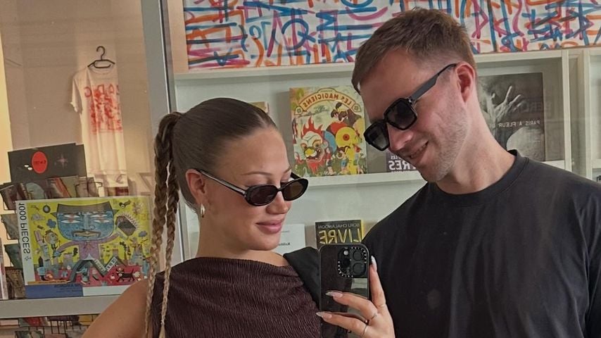 Lulu Lewe und ihr Partner Basti