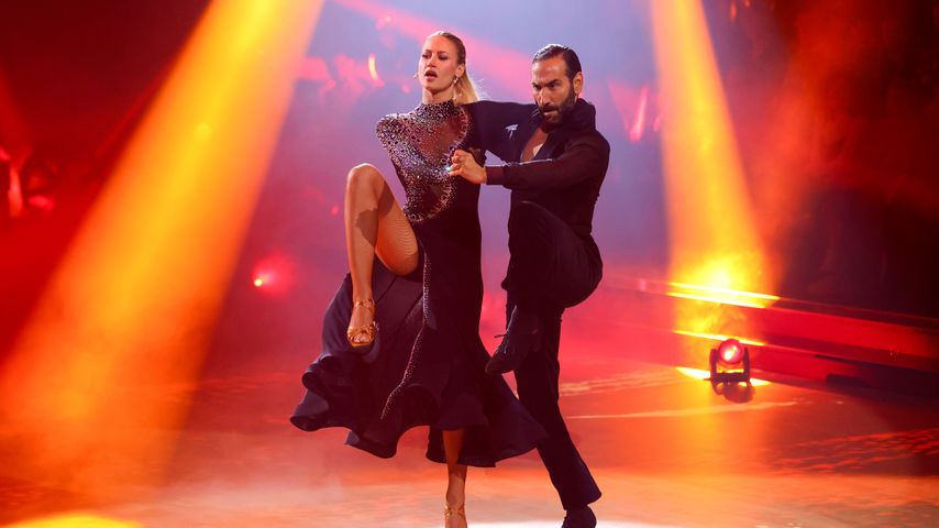 Lulu Lewe und Massimo Sinató bei "Let's Dance"