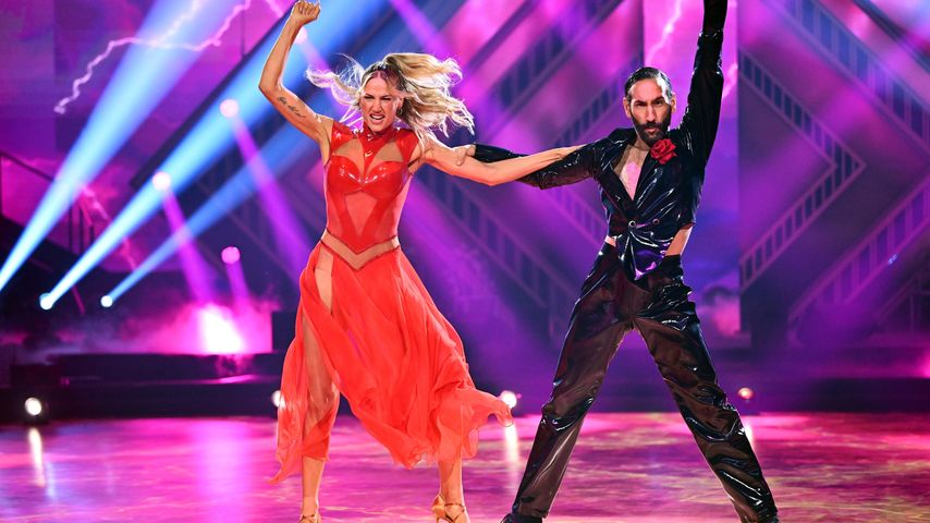 Lulu Lewe und Massimo Sinató bei "Let's Dance"