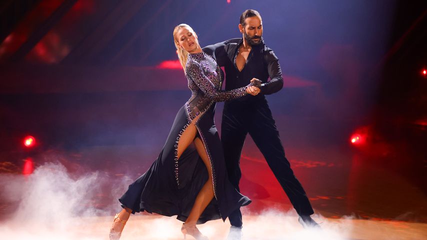 Lulu Lewe und Massimo Sinató bei "Let's Dance"