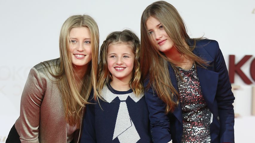 Luna, Emma und Lilly Schweiger, 2013