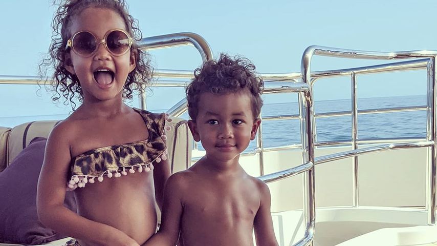 Luna Simone und Miles Theodore, Kinder von John Legend und Chrissy Teigen