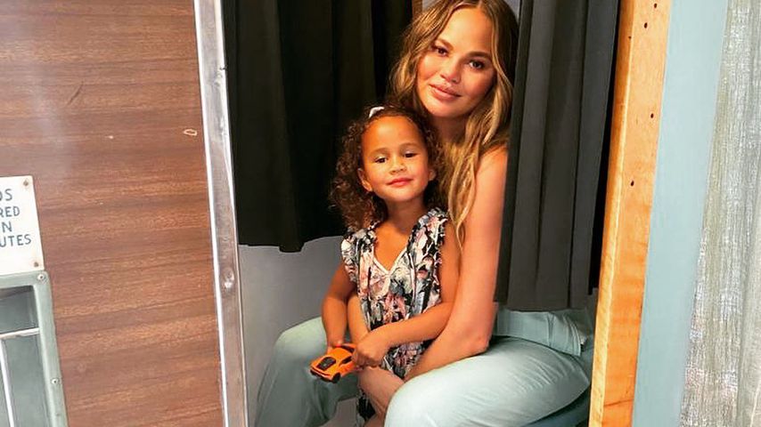 Luna und Chrissy Teigen im September 2020