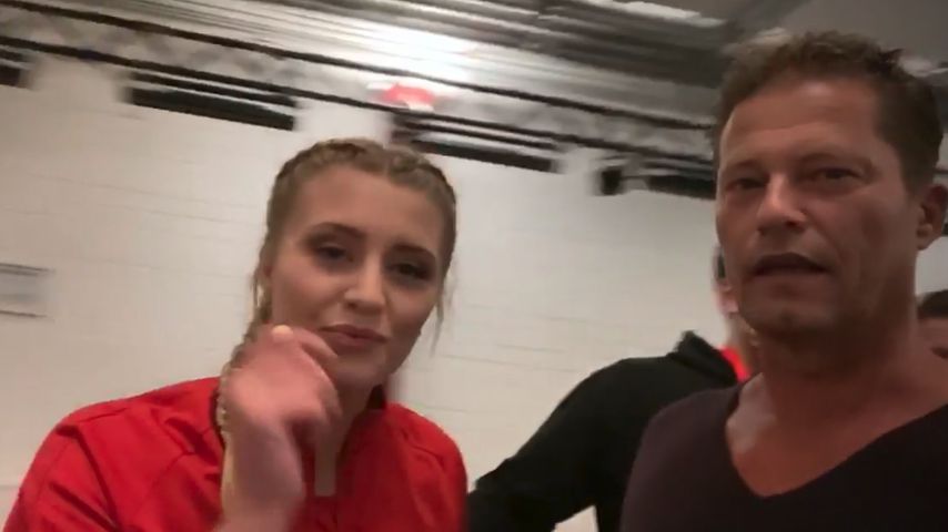 Luna und Til Schweiger bei "Schlag den Star"