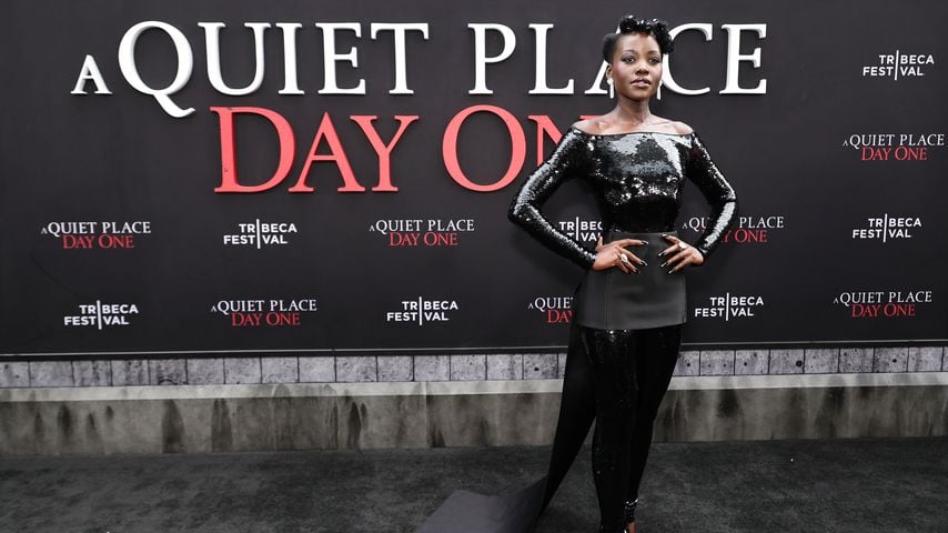 Wow! Lupita Nyong'o funkelt im Glitzerlook bei Filmpremiere