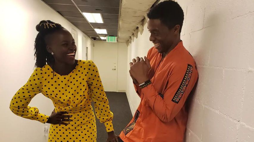 Lupita Nyong'o und Chadwick Boseman
