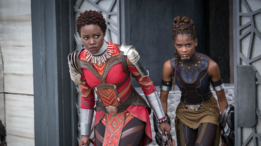 Lupita Nyong'o und Letitia Wright in "Black Panther"