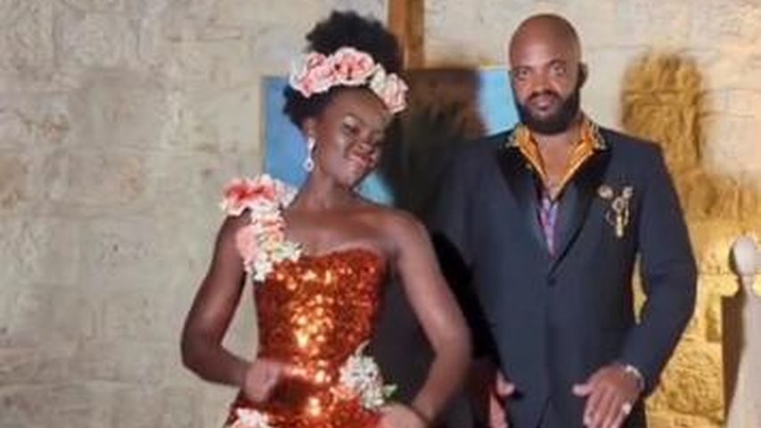 Lupita Nyong'o und ihr Freund im Dezember 2022