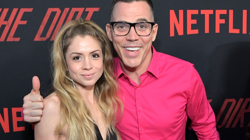 Lux Wright und Steve-O auf der Netflix-Premiere von "The Dirt", März 2018