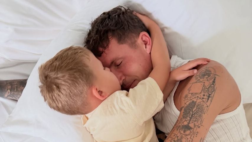 Lyan River Wolf mit Papa Tobias Wolf
