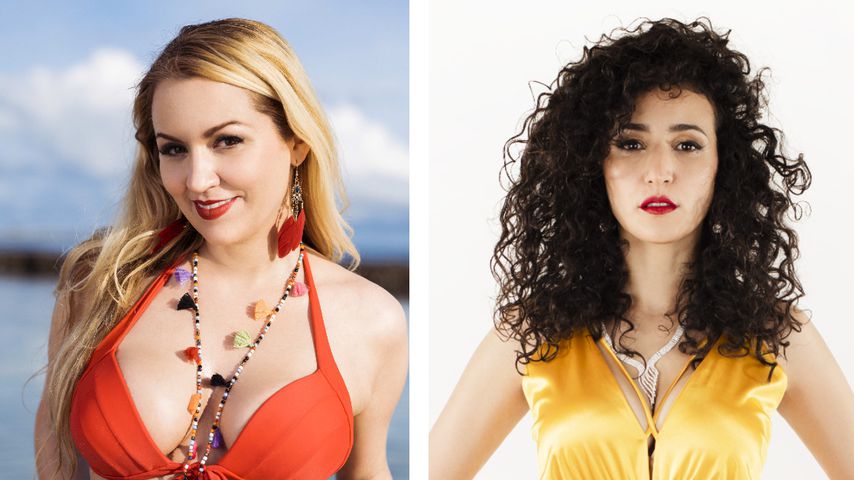 Erleichtert: Nina und Yassi finden "M.O.M"-Exit voll okay!
