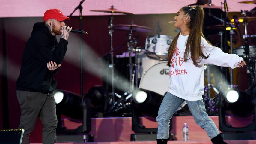Mac Miller und Ariana Grande beim Benefizkonzert "One Love Manchester"