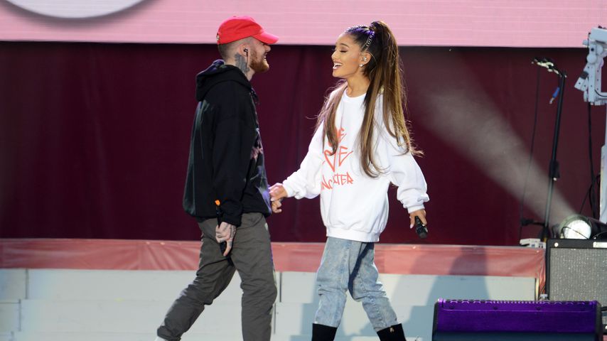 Mac Miller und Ariana Grande im Juni 2017 in Manchester