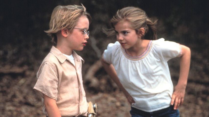 Macaulay Culkin und Anna Chlumsky in einer Szene aus "My Girl" (1991)