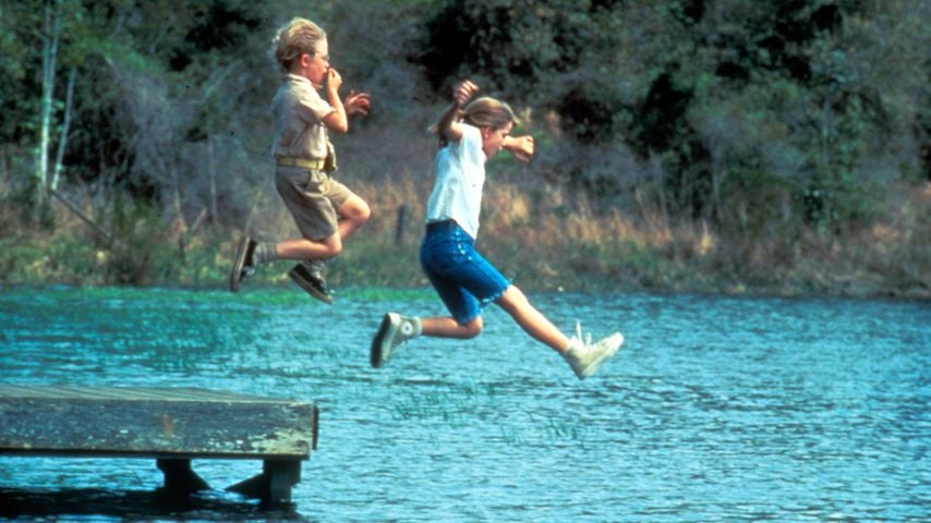 Macaulay Culkin und Anna Chlumsky in einer Szene aus "My Girl" (1991)