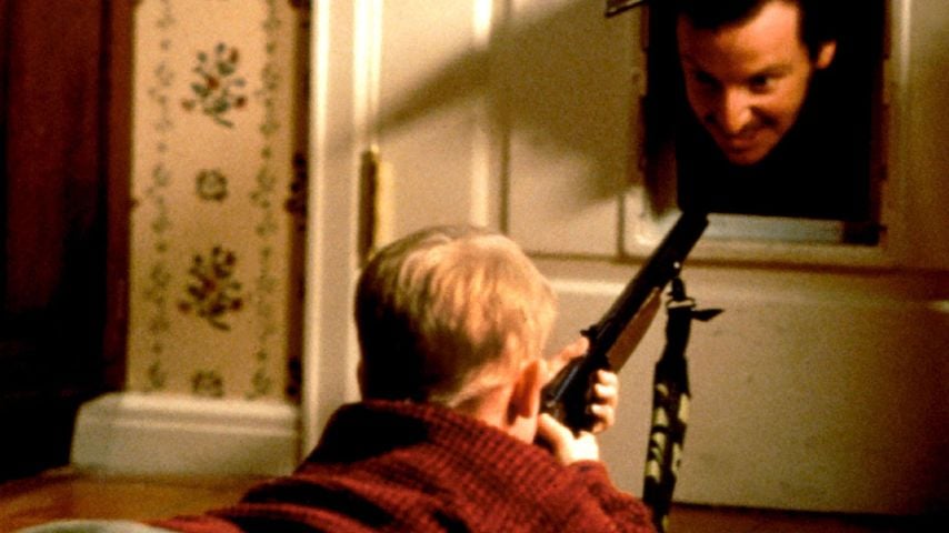 Macaulay Culkin und Daniel Stern in "Kevin – Allein zu Haus"