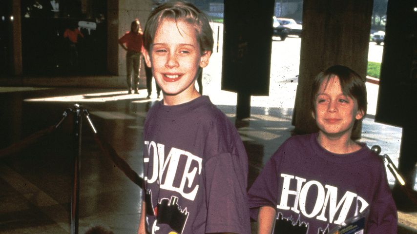 Macaulay und Kieran Culkin in NYC, 1992
