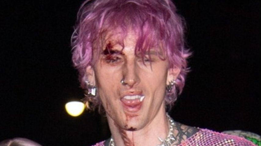Machine Gun Kelly nach der After-Party der "Life in Pink"-Premiere, Juni 2022